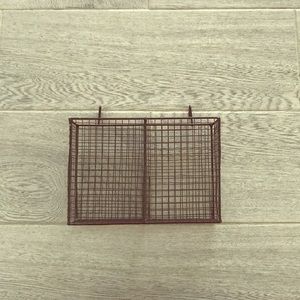 Mail organizer! With hangers!